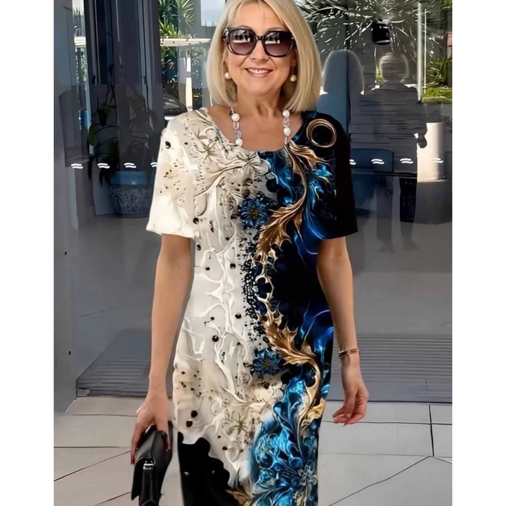 Olivia | Women’s Summer Comfort Midi Dress