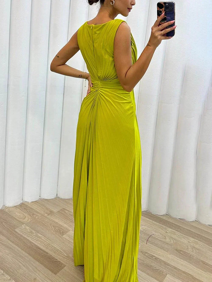 Mahi | Women’s Pleated Wedding Guest dress