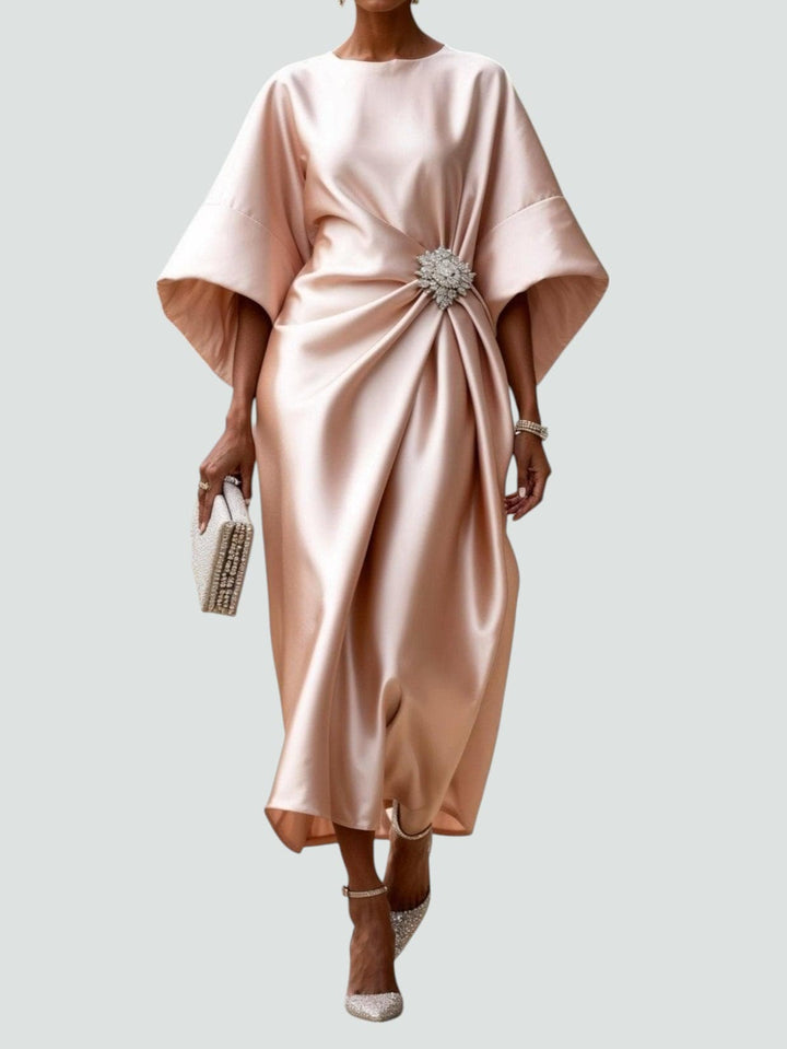 Gunda | Women’s Evening Satin Maxi Dress