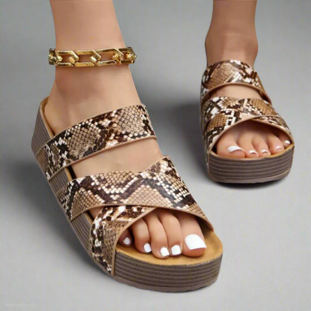 Sydney | Women’s Cross Strap Orthopedic Sandals
