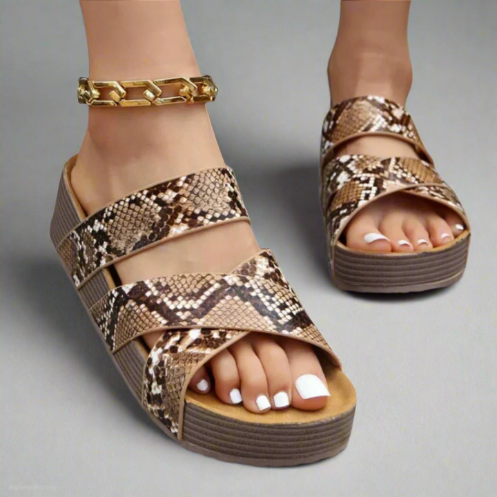 Sydney | Women’s Cross Strap Orthopedic Sandals
