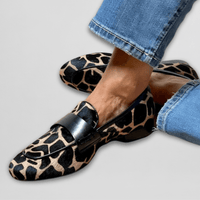 Audrey | Women’s Elegant Round Toe Heeled Loafers