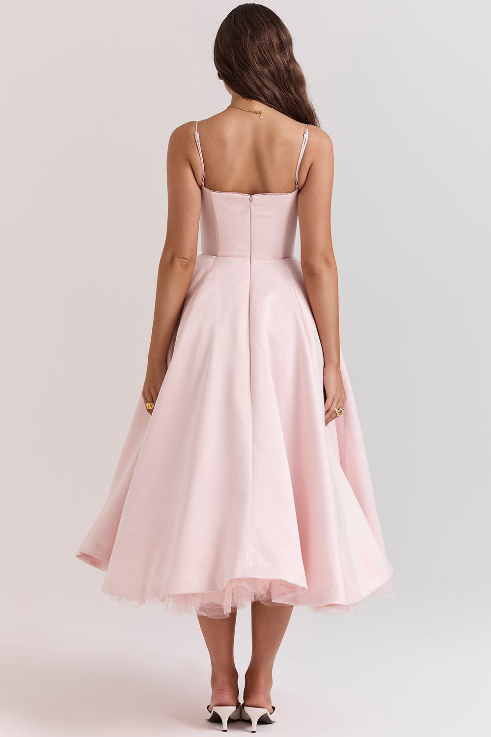 Leslie | Women’s Summer Wedding Guest Midi Dress