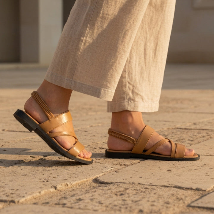 Hana | Women's Summer Multi-Strap Slingback Sandals