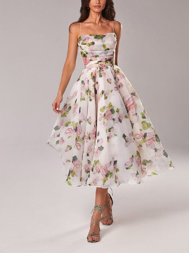 Monja | Women’s Summer Midi Wedding Guest Dress