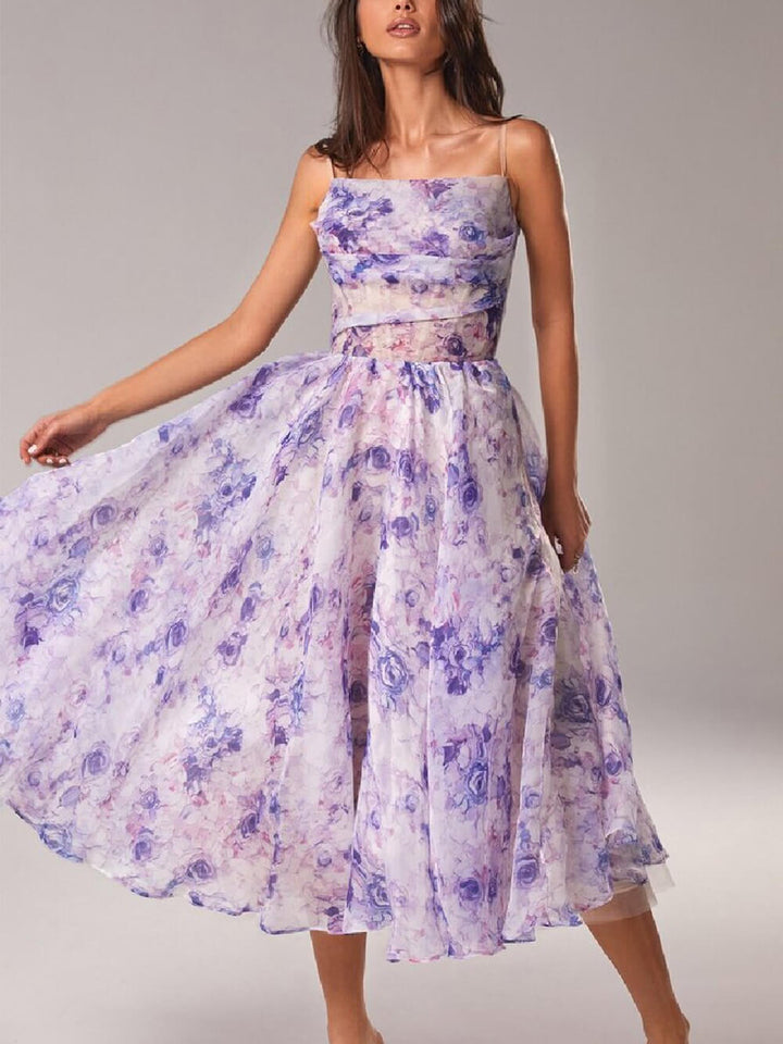 Monja | Women’s Summer Midi Wedding Guest Dress