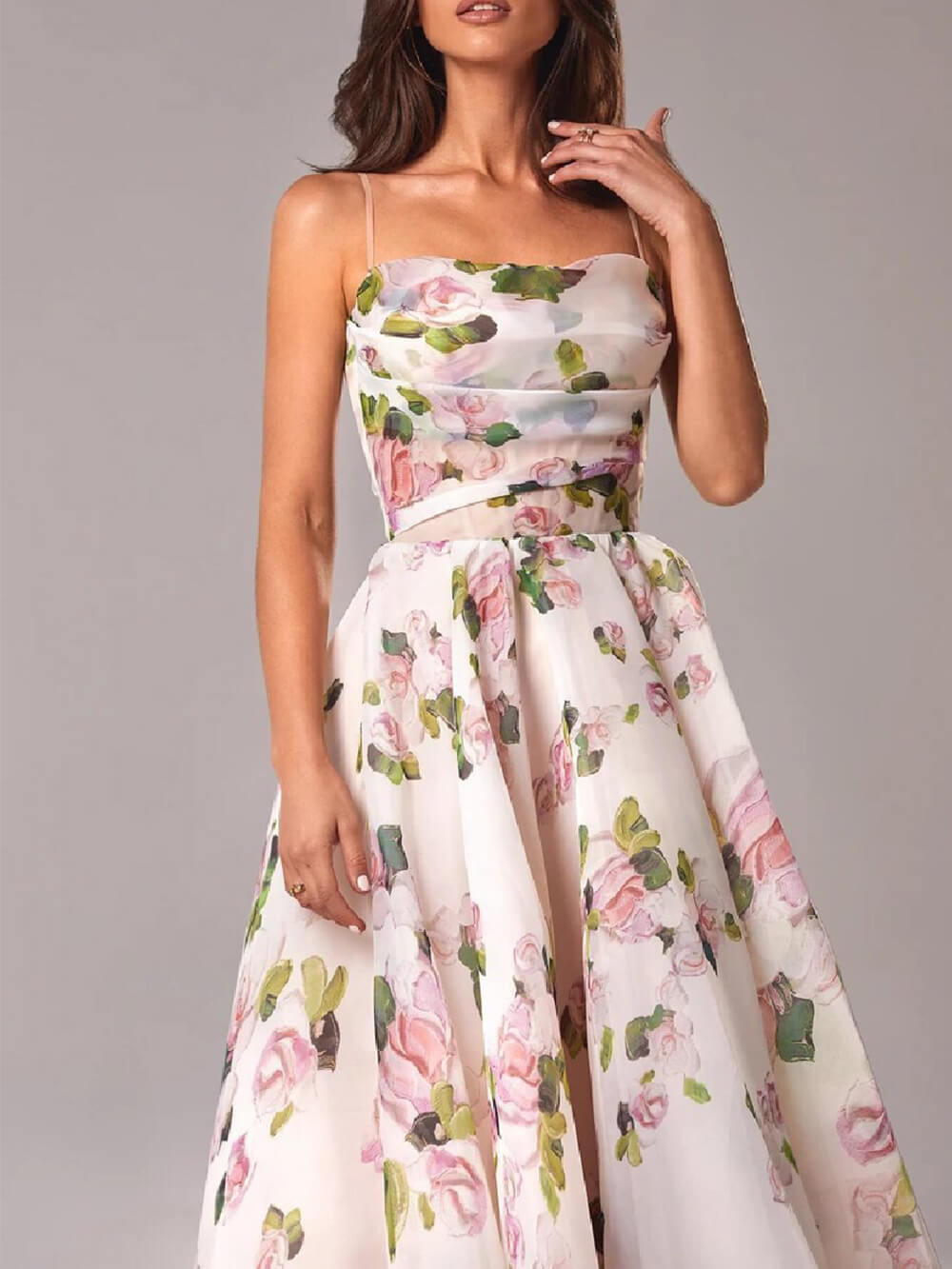 Monja | Women’s Summer Midi Wedding Guest Dress
