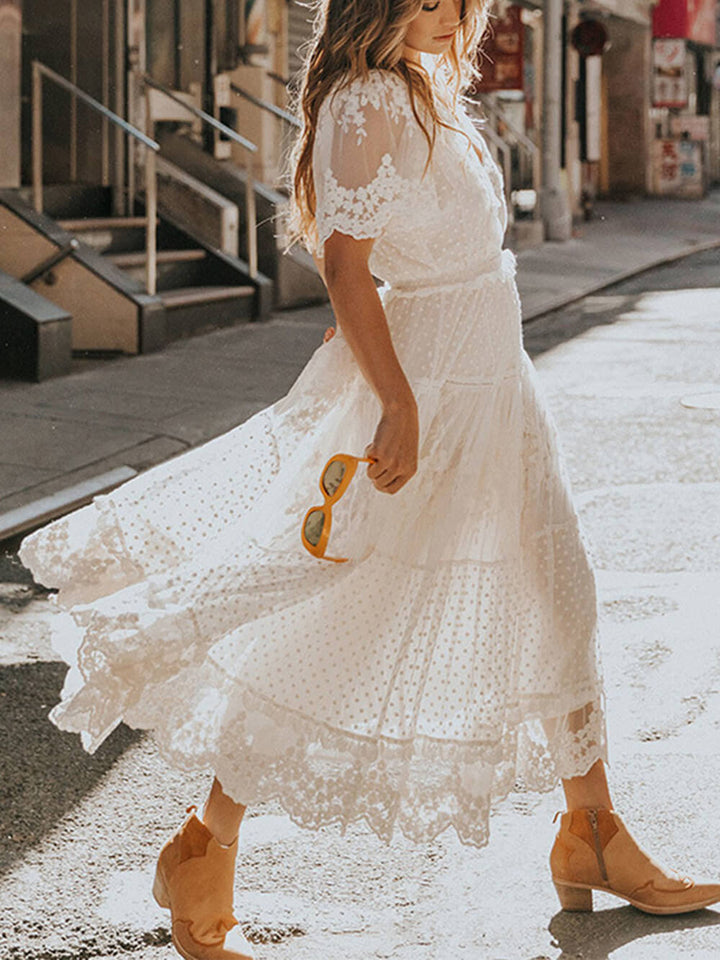 Freya | Women’s Summer V-Neck Maxi Dress
