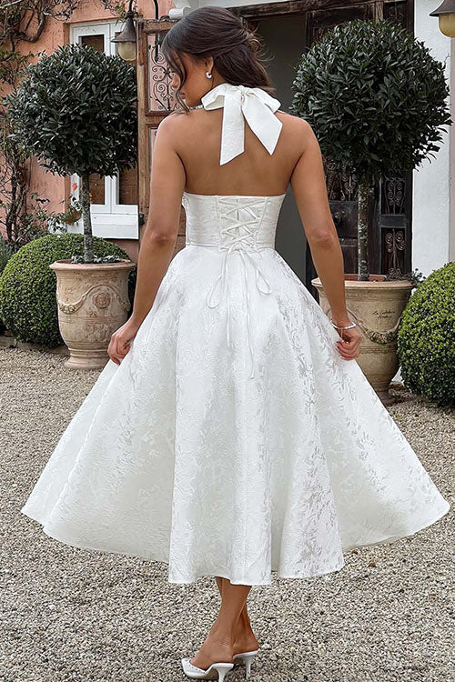 Tama | Women's Elegant A-line Wedding Guest Dress