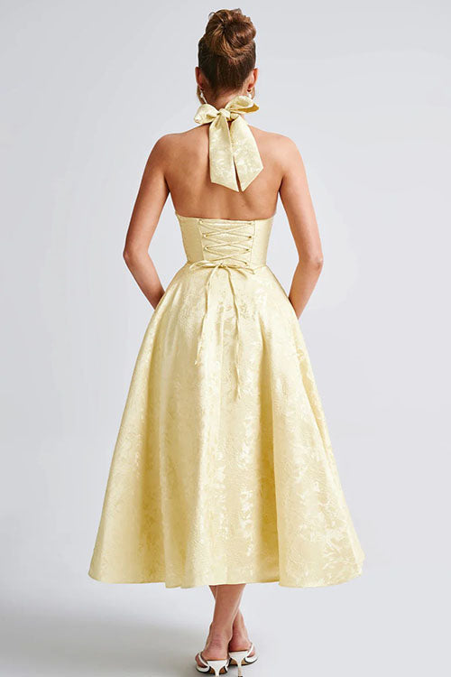 Tama | Women's Elegant A-line Wedding Guest Dress
