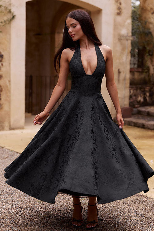 Tama | Women's Elegant A-line Wedding Guest Dress