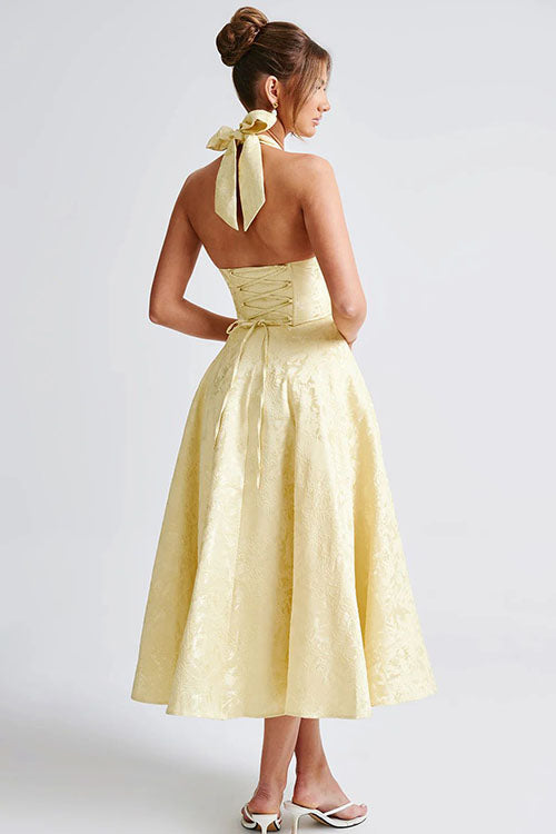 Tama | Women's Elegant A-line Wedding Guest Dress