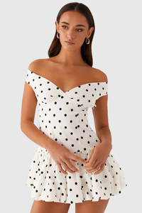Andrea | Women's Casual Off-Shoulder Homecoming Dress