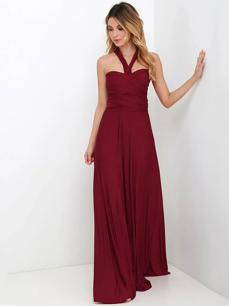 Aliey | Women's Convertible Wedding Guest Maxi Dress