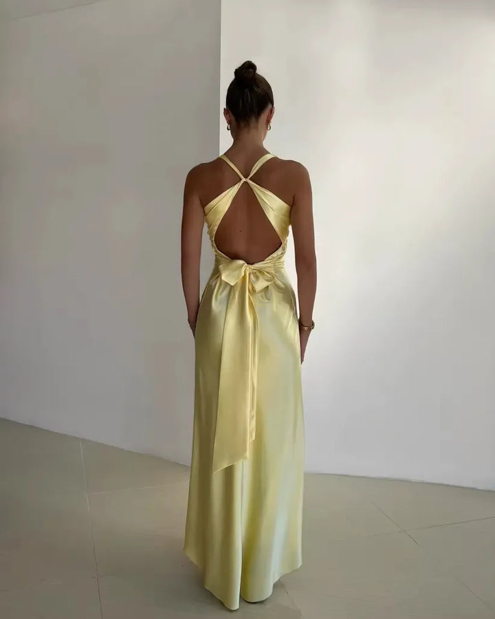 Flora | Women's Elegant Maxi Wedding Guest Dress
