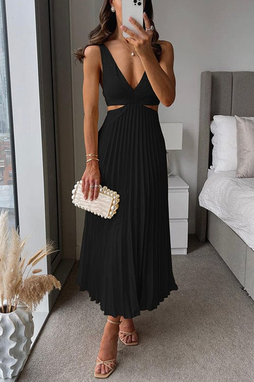 Collins | Women's Summer Pleated Midi Dress