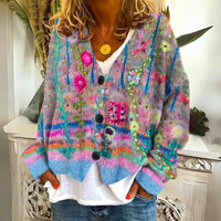 Jasmine | Women's Casual Floral Knitted Sweater