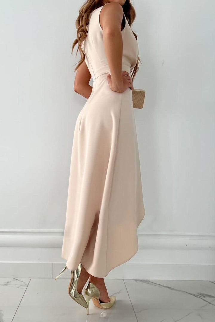 Vanna | Women’s V-Neck Wedding Guest Maxi Dress