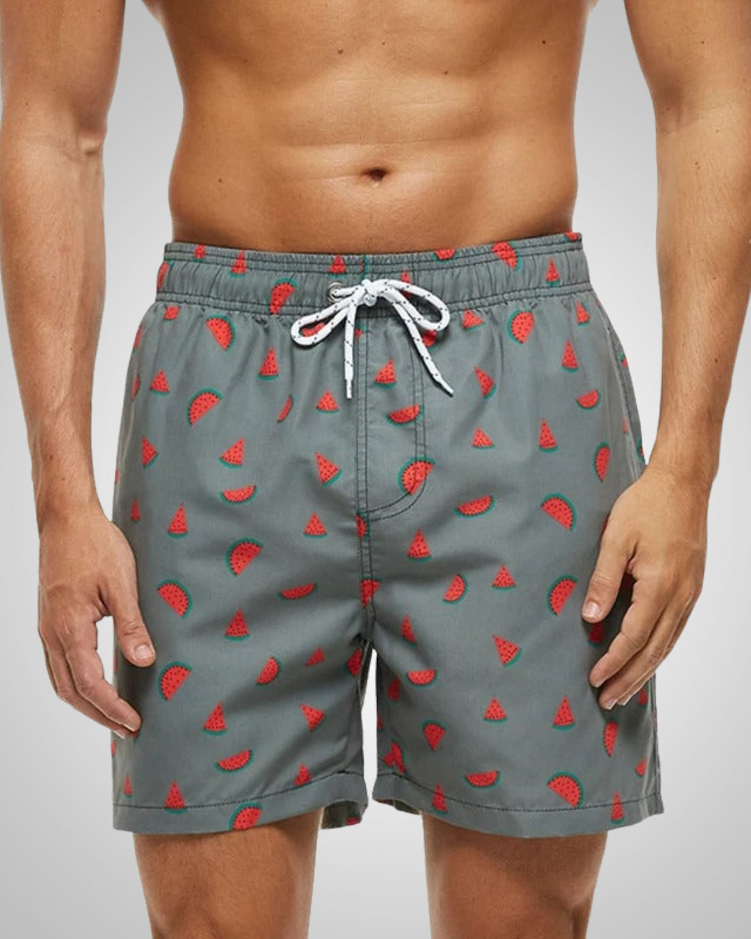 Thomas | Men's Beach Patterned Swim Trunks