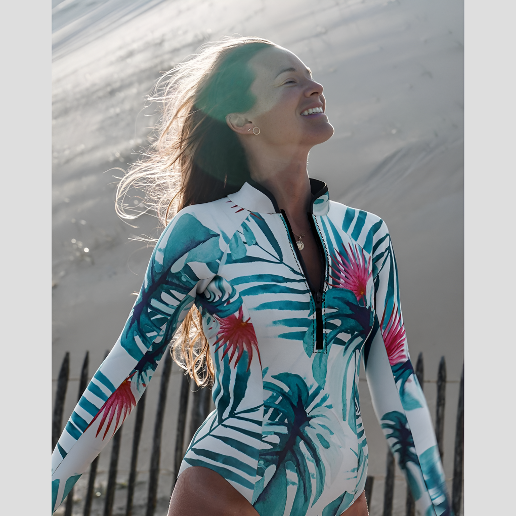 Ania | Women's Long-Sleeve One-Piece Swimsuit