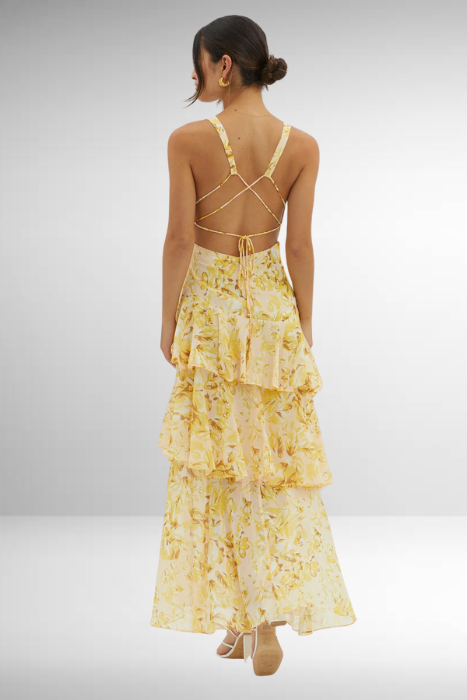 Romina | Women's Layered Summer Maxi Dress