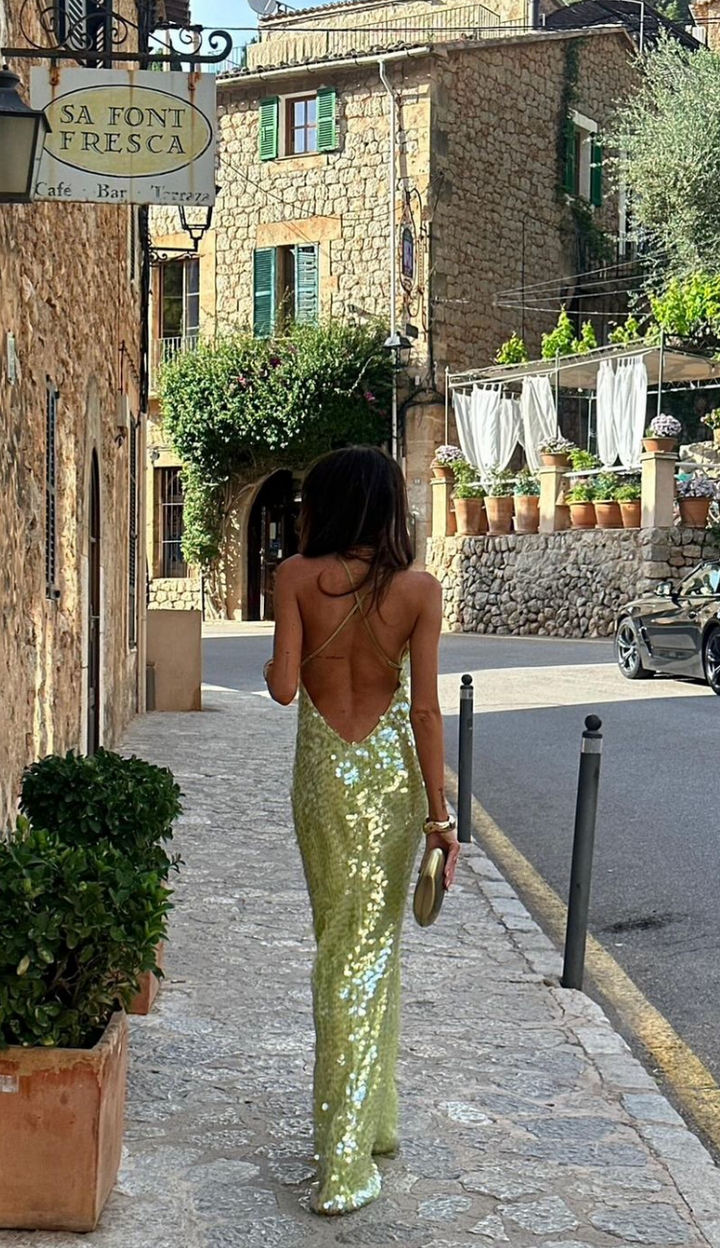 Shayla | Women’s Cowl Neck Wedding Guest Dress