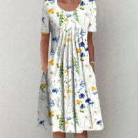 Sarah | Women’s Summer Floral Midi Dress
