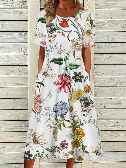 Eloise | Women's Printed Floral Summer Dress