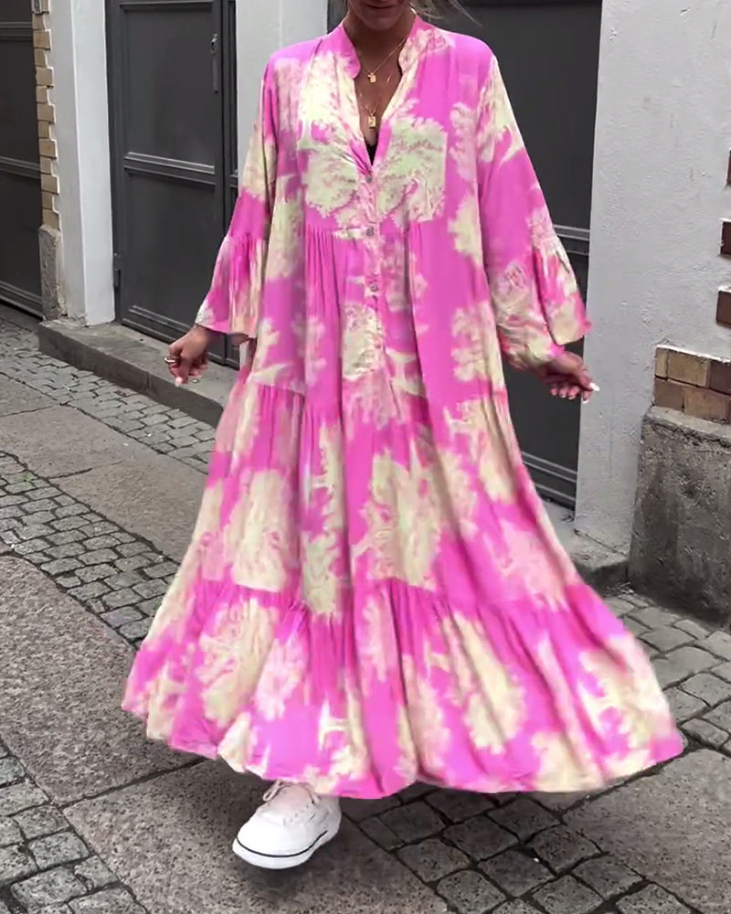 Jette | Women's Summer Floral Maxi Dress