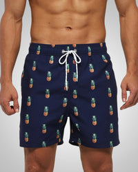 Thomas | Men's Beach Patterned Swim Trunks