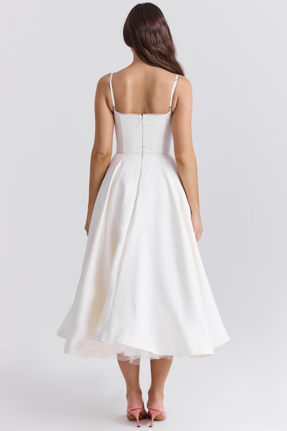 Leslie | Women’s Summer Wedding Guest Midi Dress