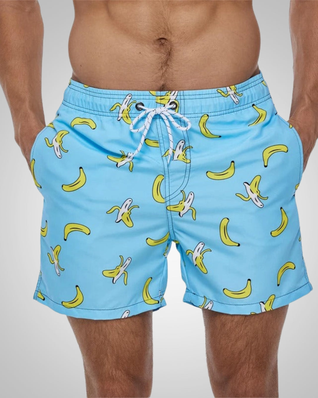 Thomas | Men's Beach Patterned Swim Trunks