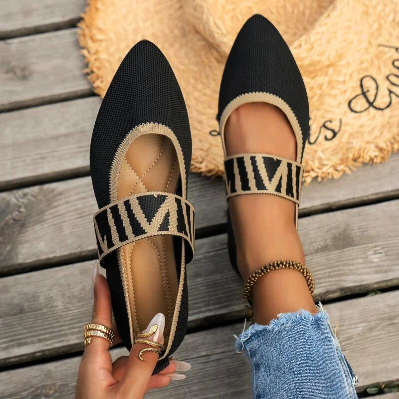 Valerie | Women's Slip-On Ballerina Sandals