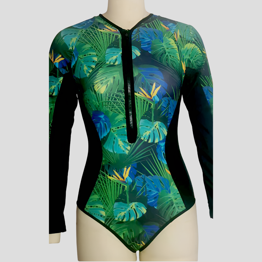 Ania | Women's Long-Sleeve One-Piece Swimsuit