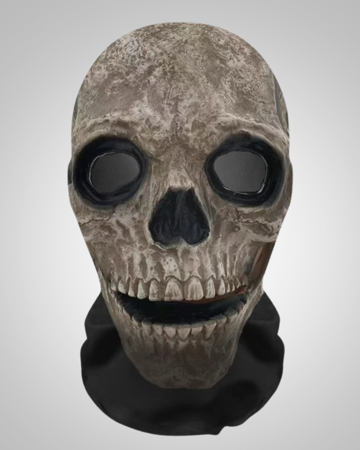 Halloween 3D Mesh Elastic Fit Ghost Face Mask