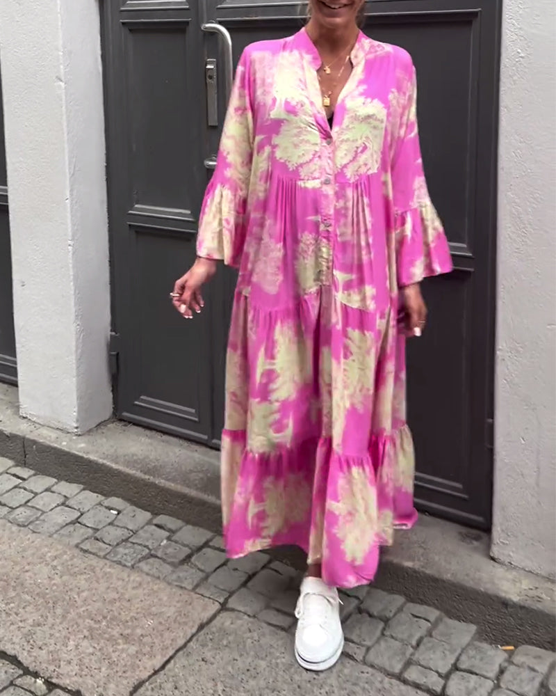 Jette | Women's Summer Floral Maxi Dress