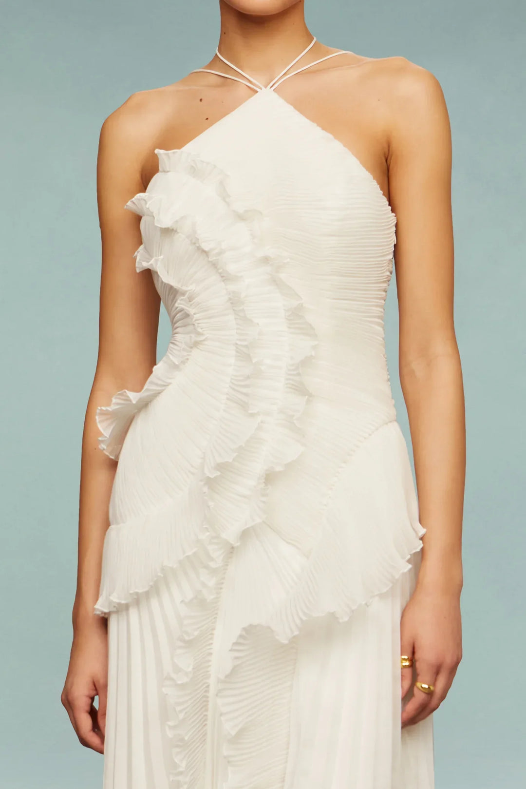 Gavina | Women's Summer Pleated Maxi Dress