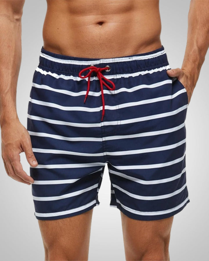 Thomas | Men's Beach Patterned Swim Trunks