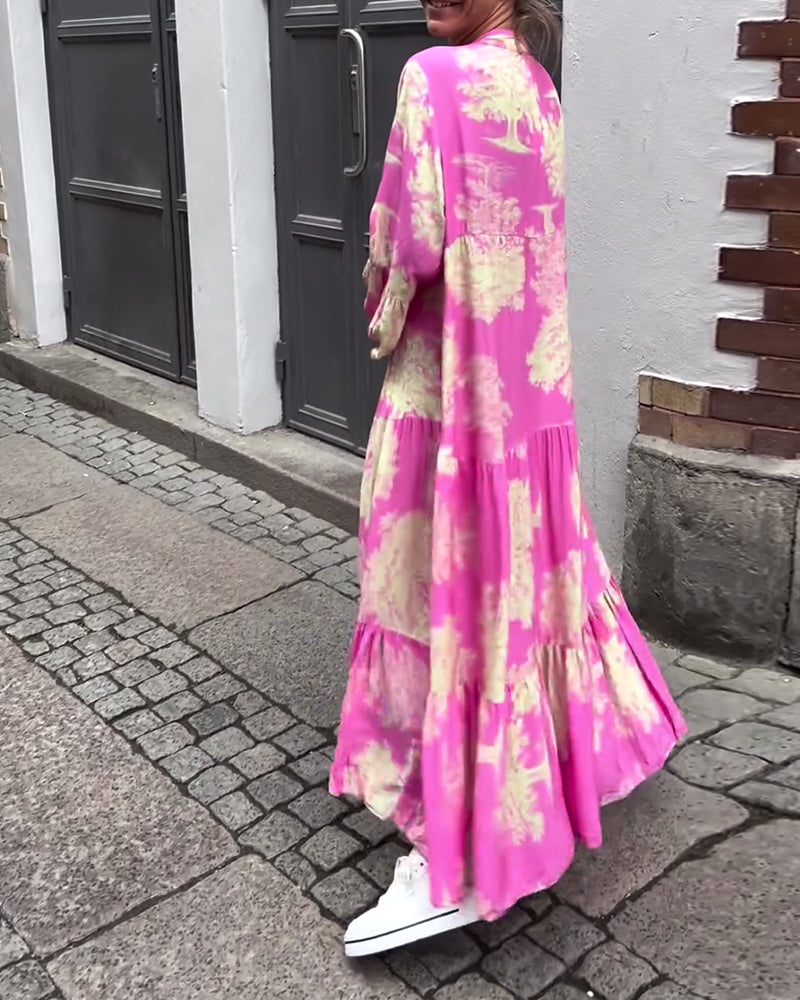 Jette | Women's Summer Floral Maxi Dress