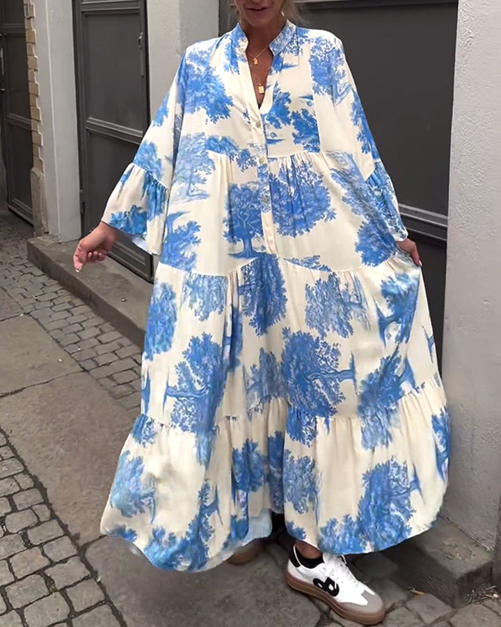 Jette | Women's Summer Floral Maxi Dress