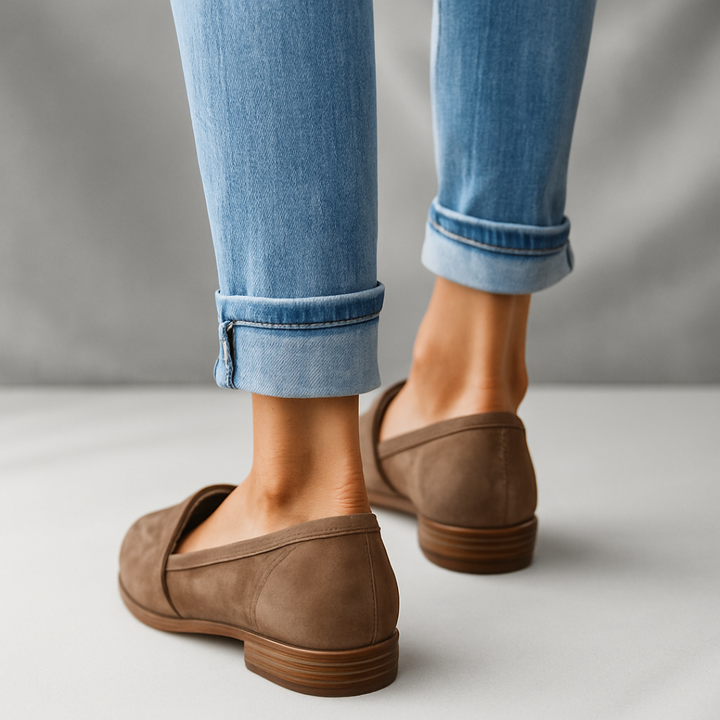 June | Women’s Casual Pointed Toe Slip-On Loafers