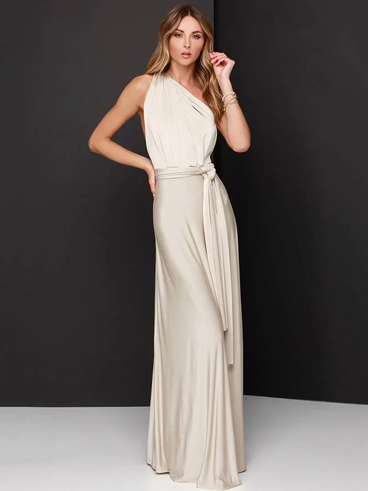 Aliey | Women's Convertible Wedding Guest Maxi Dress