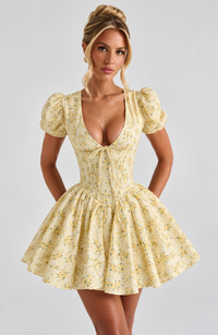 Freya | Women's Square Neck Homecoming Mini Dress