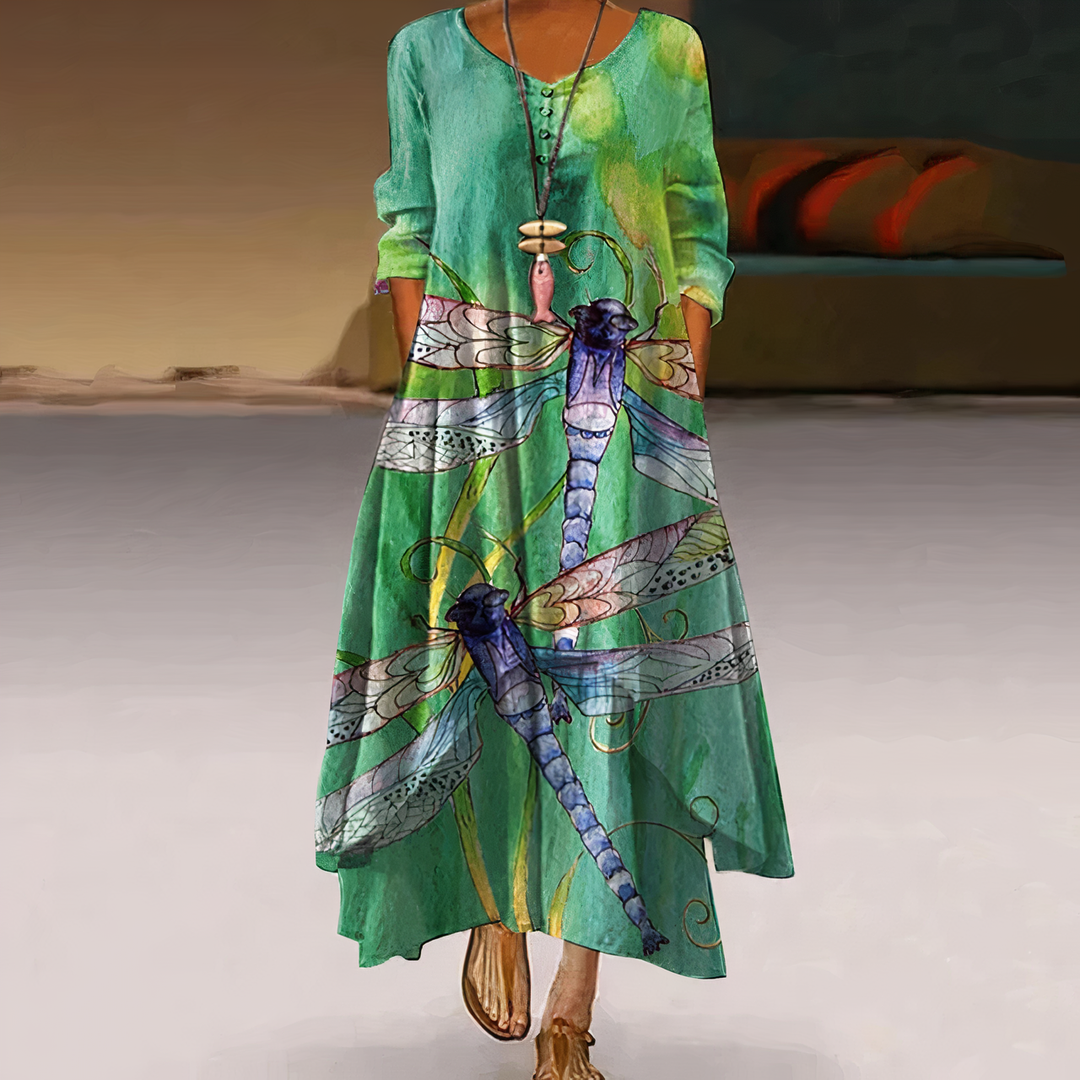 Maleah | Women's Classic Floral Maxi Dress