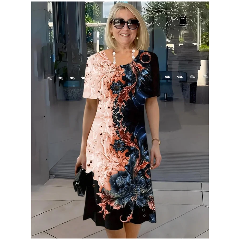 Olivia | Women’s Summer Comfort Midi Dress
