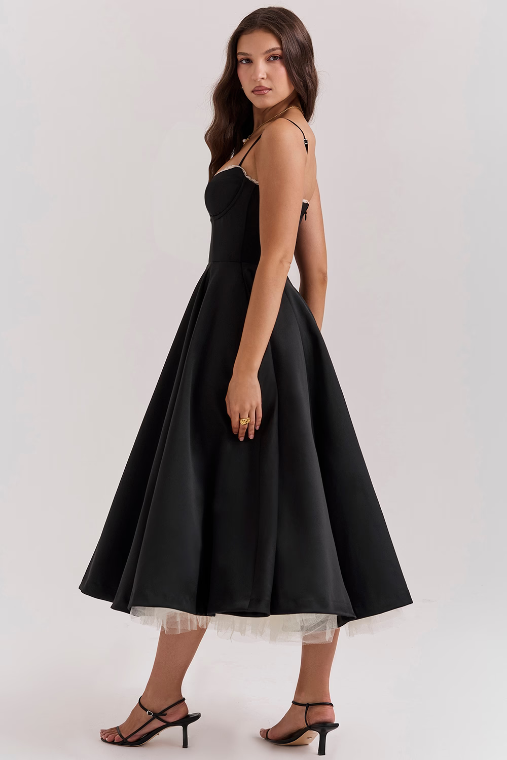 Leslie | Women’s Summer Wedding Guest Midi Dress