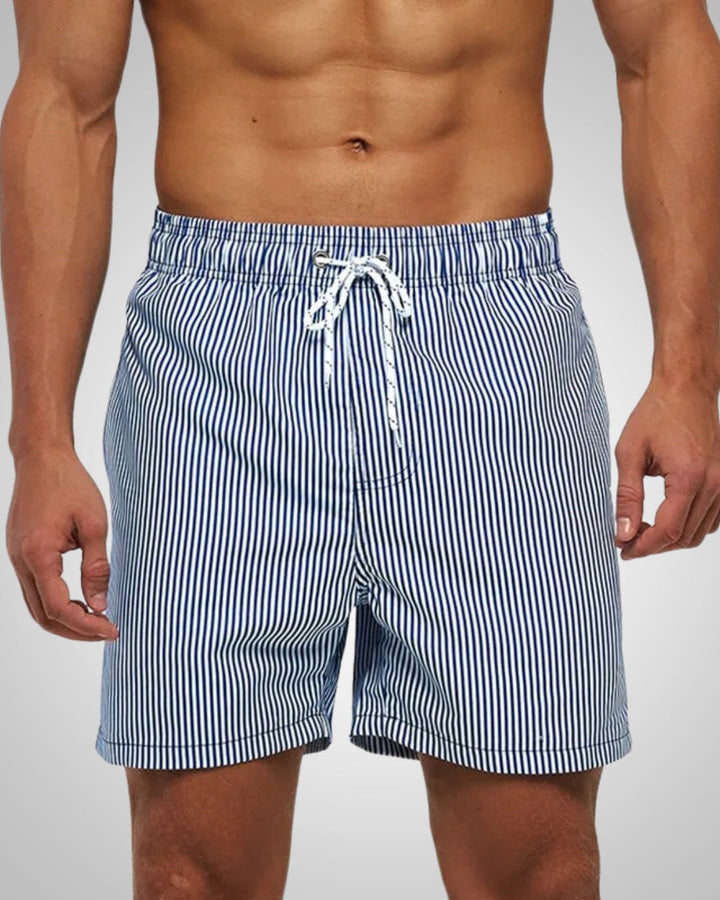 Thomas | Men's Beach Patterned Swim Trunks