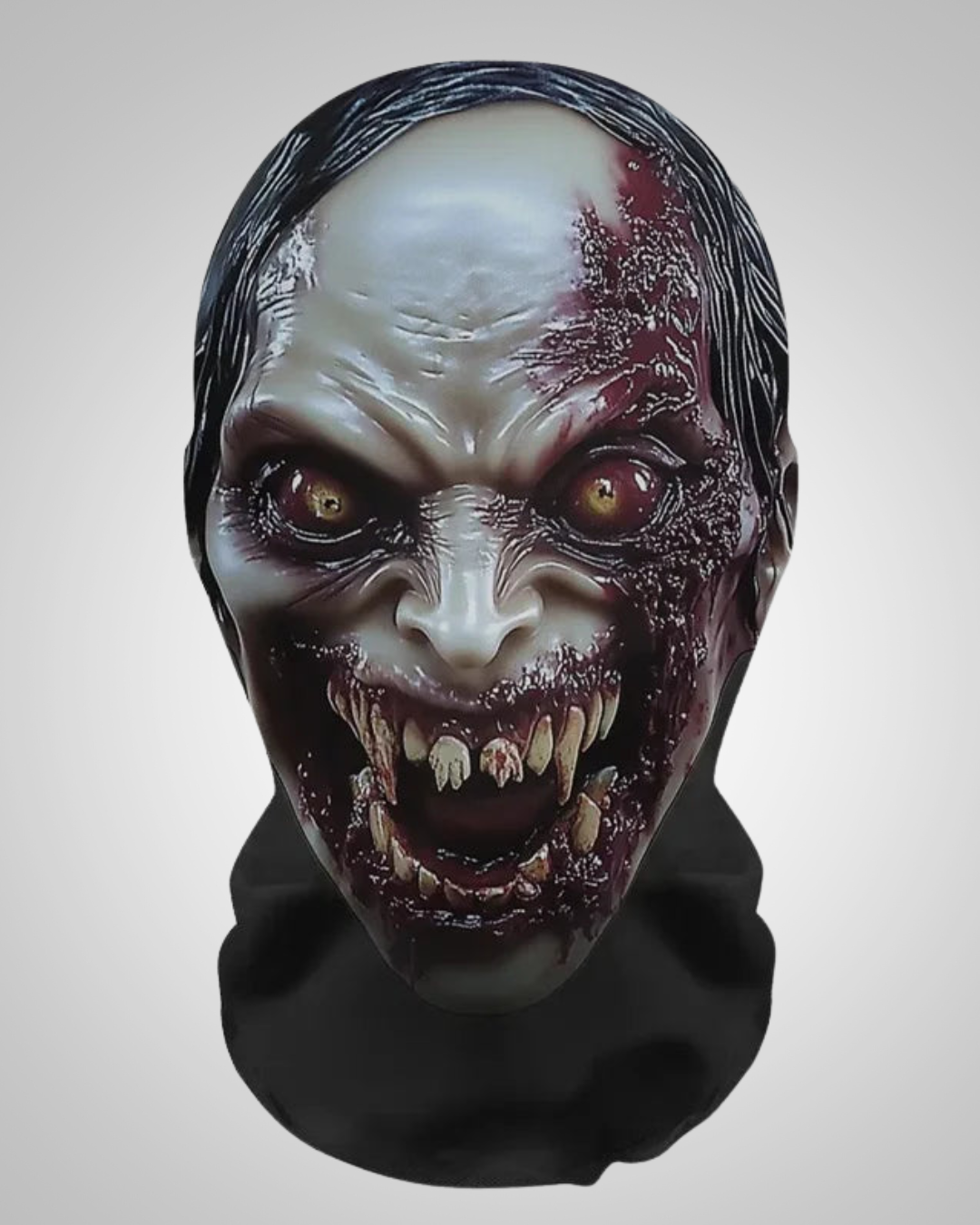 Halloween 3D Mesh Elastic Fit Ghost Face Mask