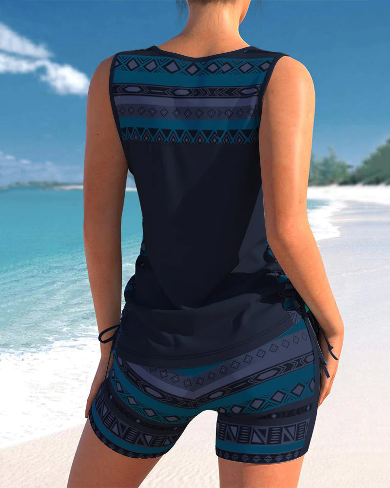 Seraphina | Women’s Summer V-Neck Tankini Swimwear