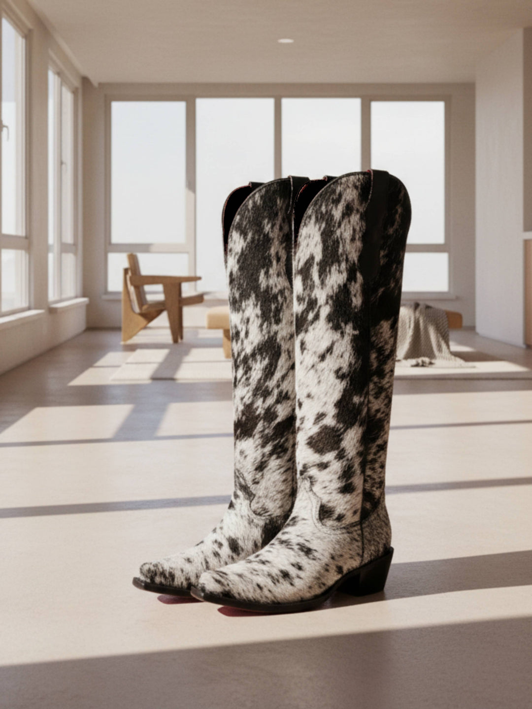 Dakota | Women's Pattern Knee High Cowboy Boots
